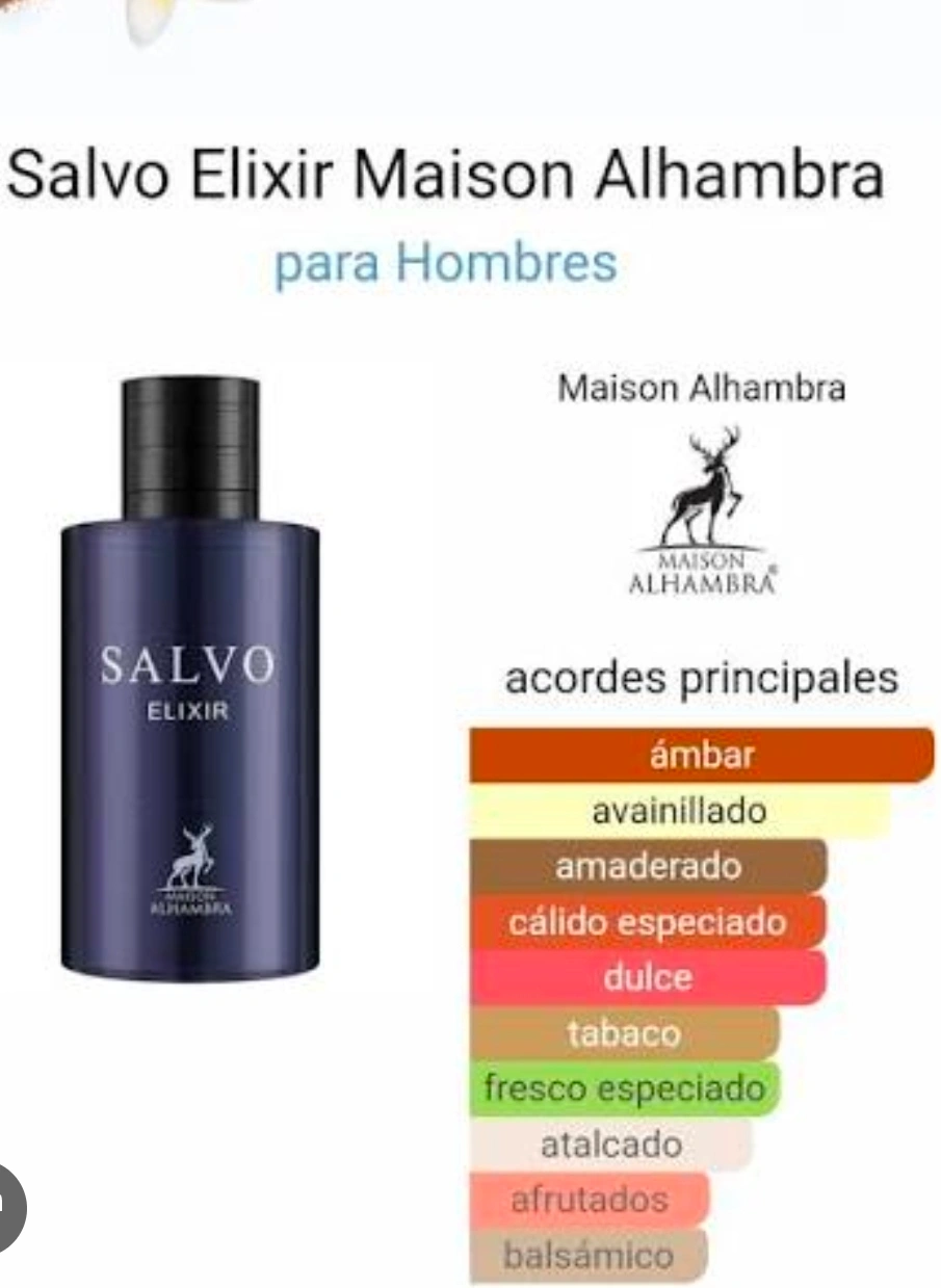 Miniatura Salvo Elixir Maison Alhambra