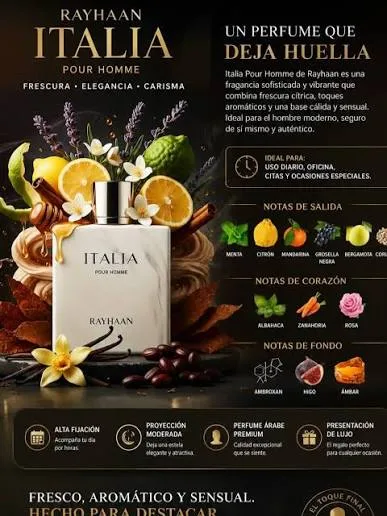 Miniatura Rayhaan Italia Pour Homme 100ml