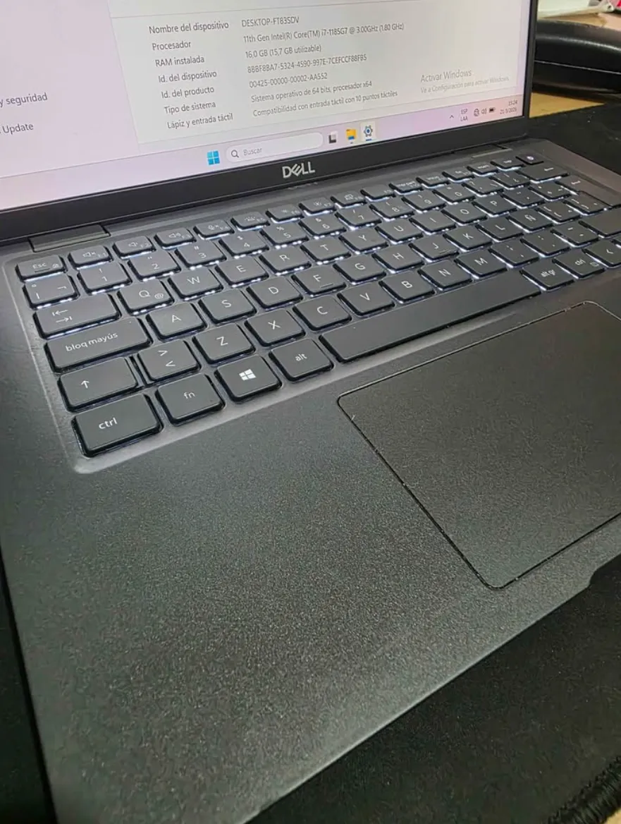 Miniatura Dell i7 11TH / 16gb / 256gb / 14'' Táctil 