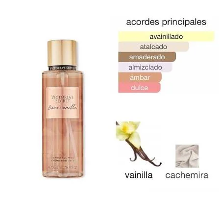 Miniatura Bare Vanilla Victoria's Secret 250ml