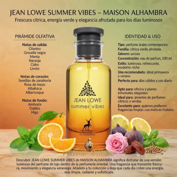 Miniatura Jean Lowe Summer Vibes Maison Alhambra 100ML