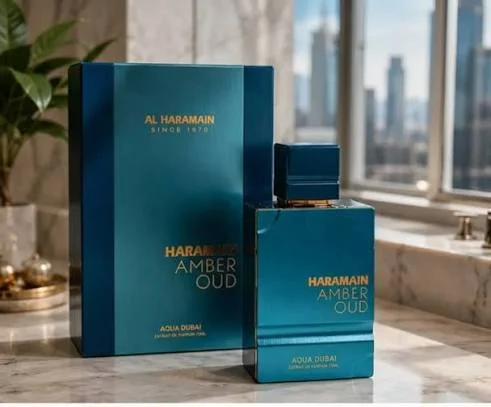 Imagen del producto: Amber Oud Aqua Dubai Al Haramain 100ml