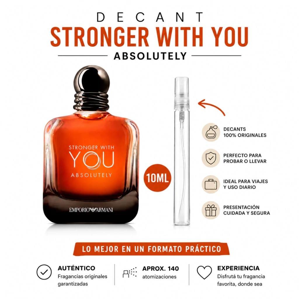 Imagen del producto: Decant 10ml - Stronger With You Absolutely 