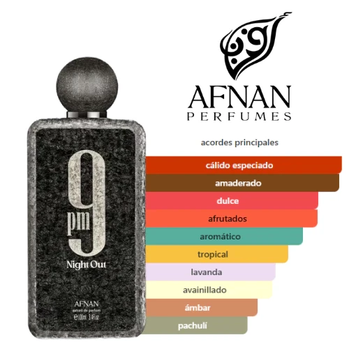 Miniatura Afnan 9pm Night Out Extrait de Parfum 100ml