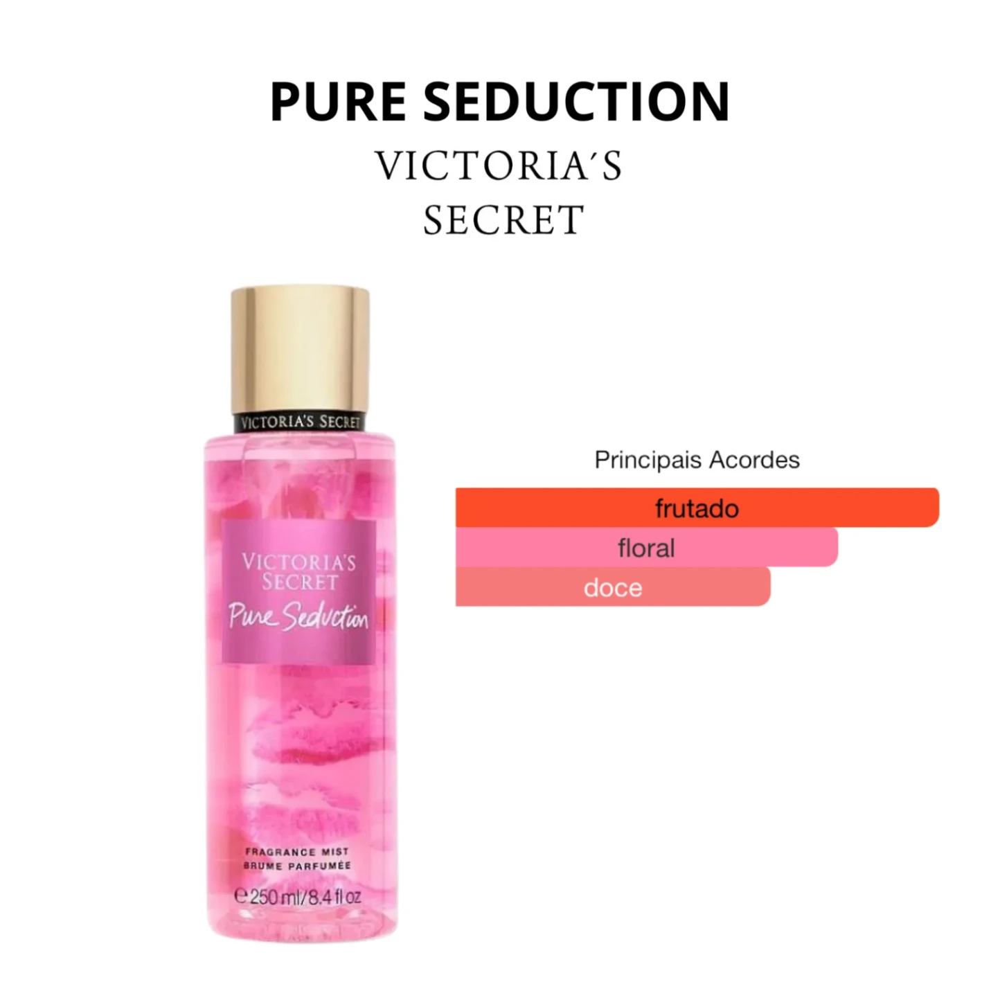 Miniatura Pure Seduction Victoria's Secret 250ml
