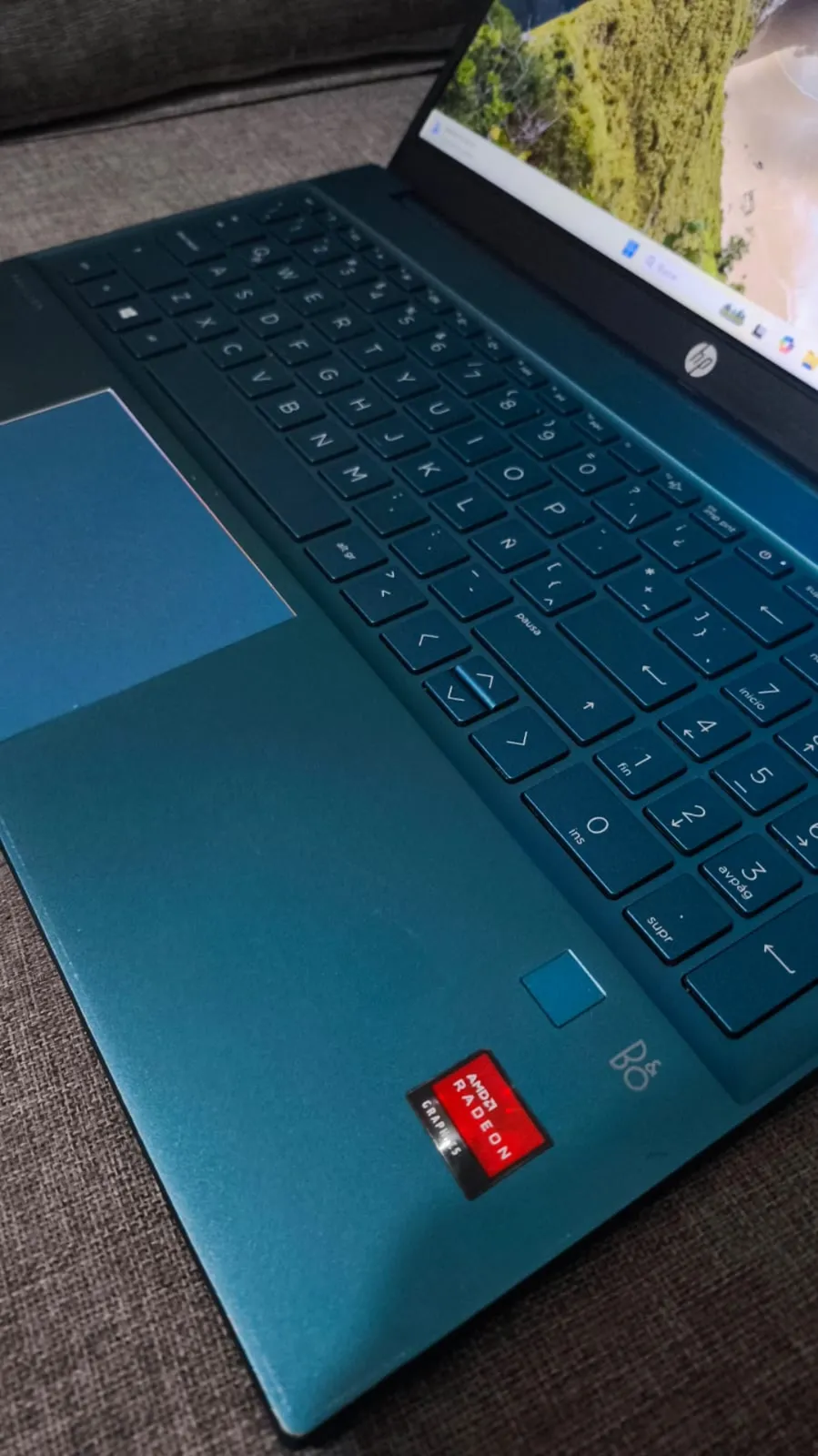 Miniatura Hp Pavilion, R7 4700U, 16gb Ram, 512gb SSD, 15.6"