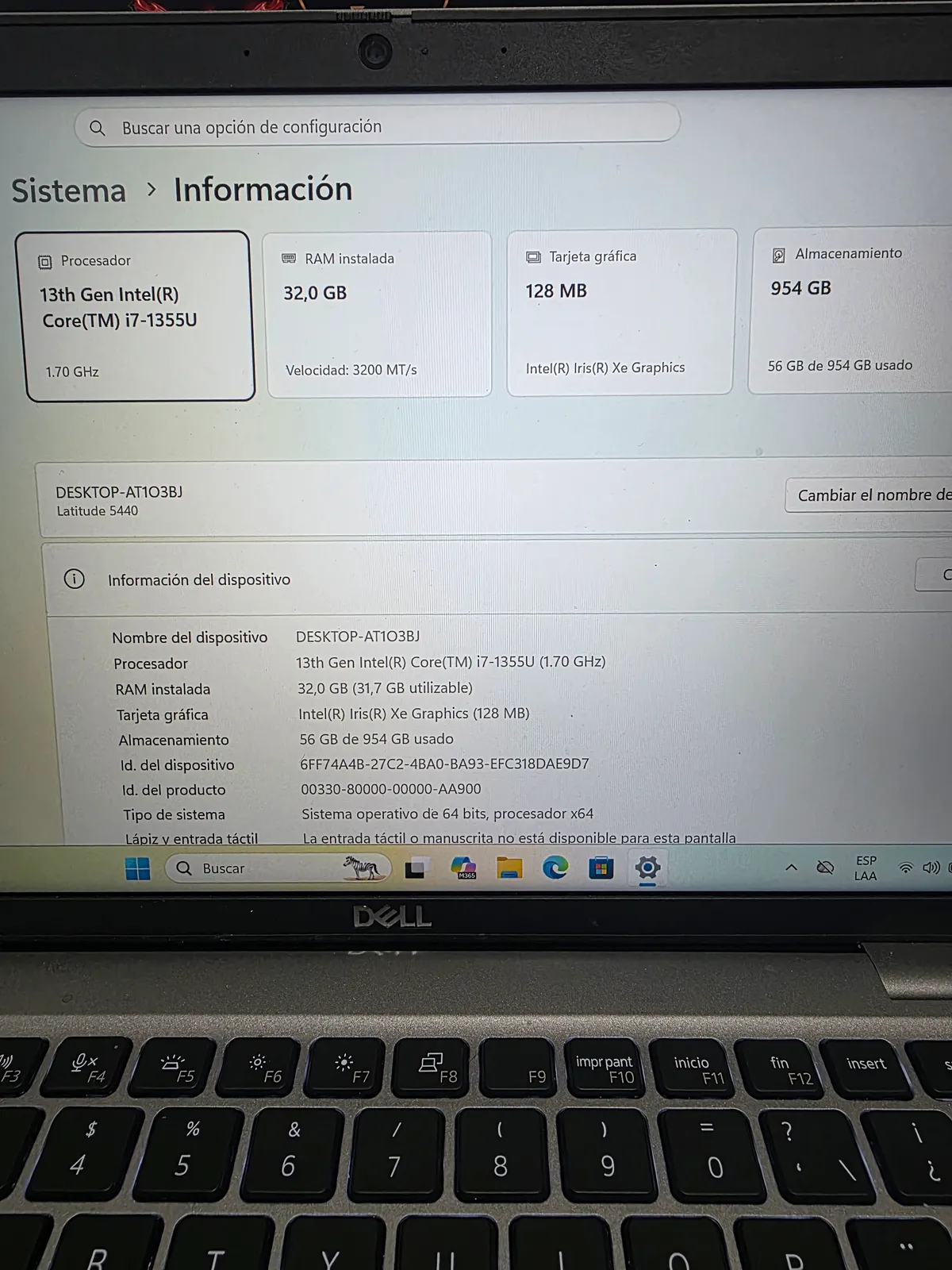 Miniatura Dell Latitude 5440, i7 13va, 32gb Ram, 1tb SSD, 14"